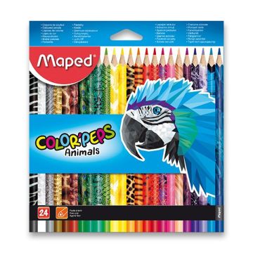 Pastelky MAPED Color´Peps/24 trojhr.