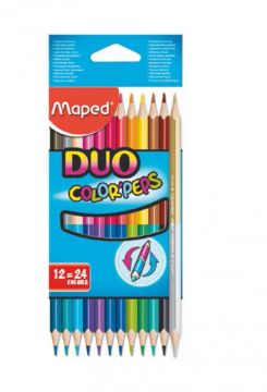 Pastelky MAPED Color´Peps/12 Duo