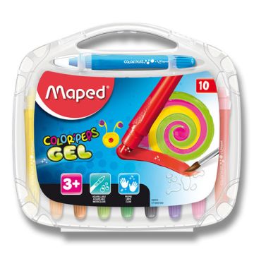 Pastelky MAPED Color´Peps Gel/10