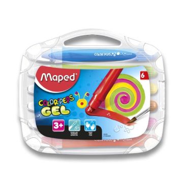 Pastelky MAPED Color´Peps Gel/6