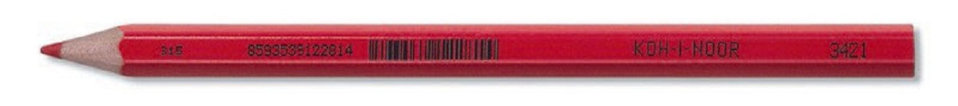 Ceruzka Koh-i-noor 3421 červená