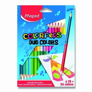 Pastelky MAPED Color´Peps/18 Duo