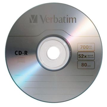 Disk CD-R bez obalu