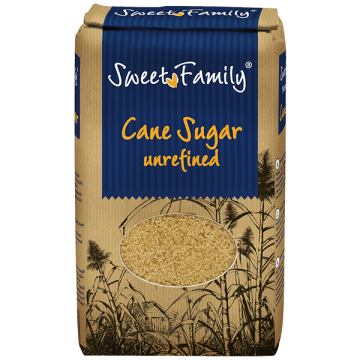 Cukor Sweet Family 1 kg trstinový