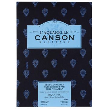Skicár CANSON Heritage hrubý 300 g 26x36cm/12