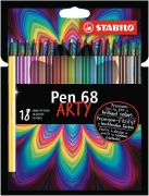 Popisovač STABILO Pen 68/18 ARTY