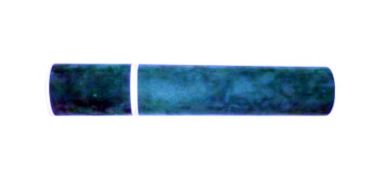Tubus 33 cm zamatový modrý