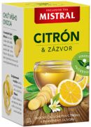 Čaj MISTRAL 40g zázvor/citrón