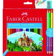 Pastelky FABER-CASTELL /24+3 Bicolor