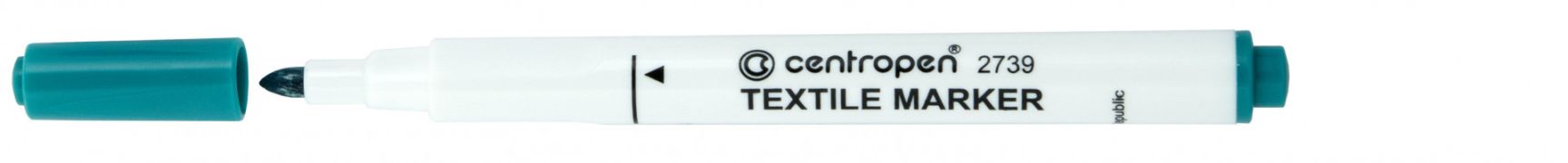 Značkovač CENTROPEN 2739 textil zelený