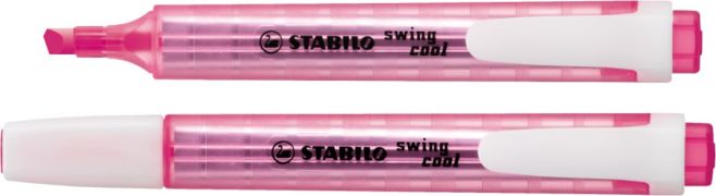 Zvýrazňovač STABILO swing cool ružový