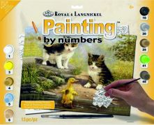 Maľovanie RB podľa čísel Mačky
