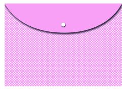 Taška na spisy A4 s cvočkom Stil Pink