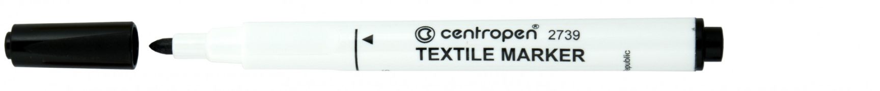 Značkovač CENTROPEN 2739 textil čierny