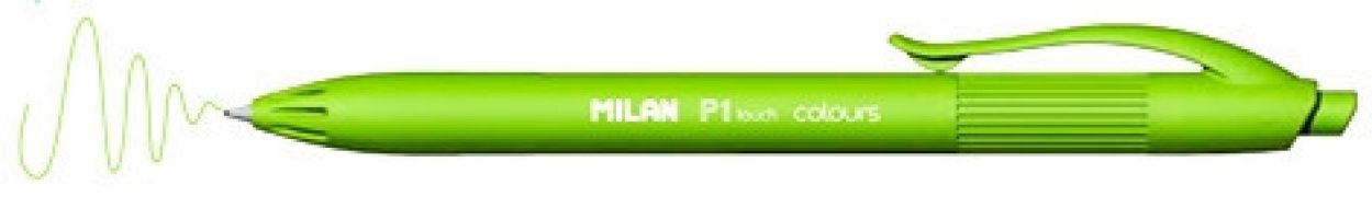 Pero guličkové Milan neon zelené