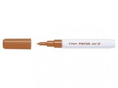 Značkovač PILOT PINTOR EF 0.7 mm hnedý