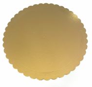 Tortový podnos kruh DIRO 40cm zlatý
