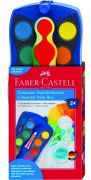Vodové farby FABER-CASTELL/24 modré