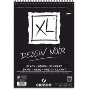 Skicár CANSON XL DESSIN NOIR A4 150g čierny