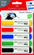 Popisovač FABER-CASTELL Textile Marker/5 Basic