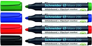Značkovač SCHNEIDER Maxx 290/4 na biele tabule
