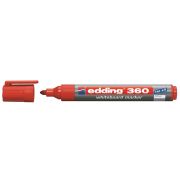 Popisovač EDDING 360 biele tab.červený
